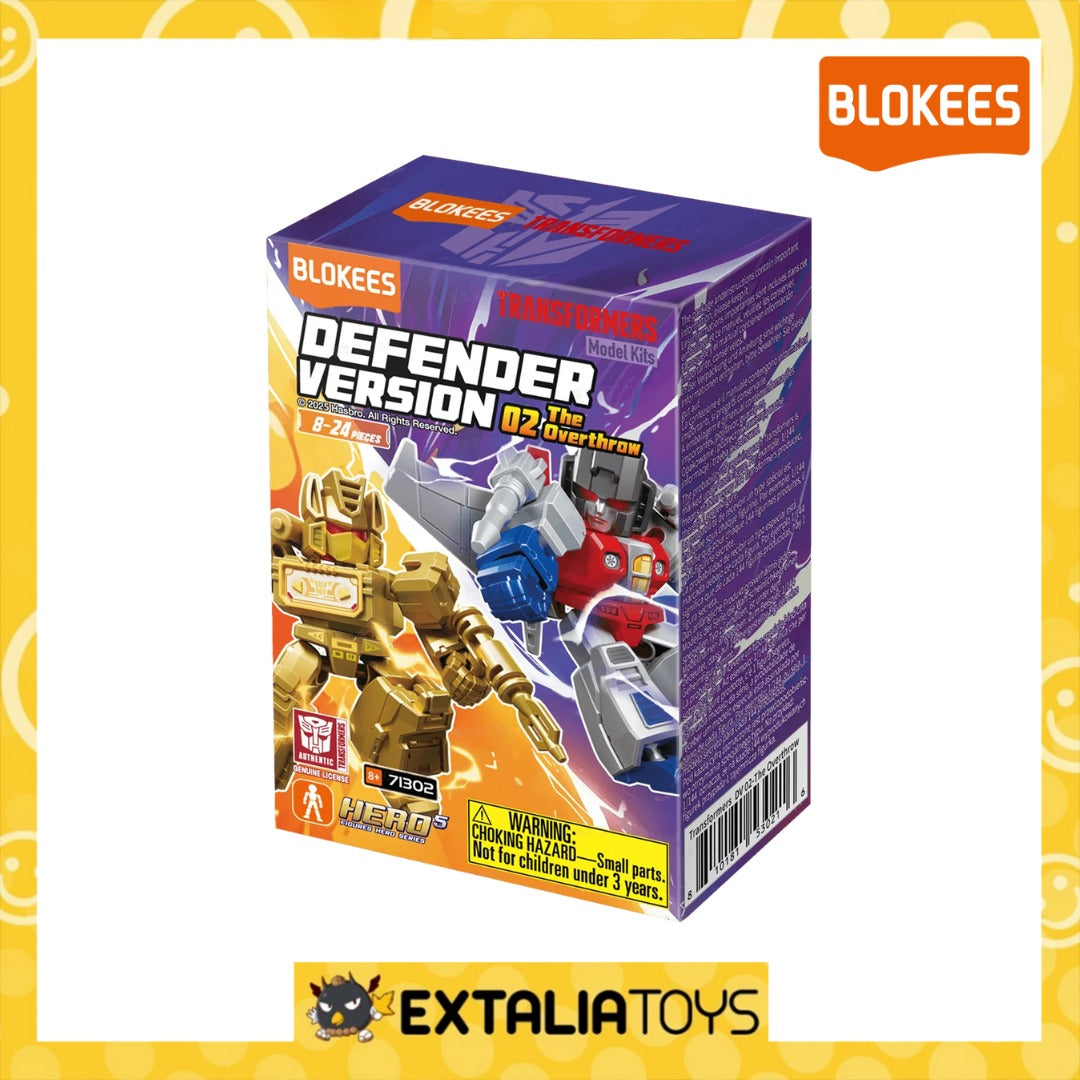 (READY) Blokees Figures - Transformers - DV02 The Over Throw (READY) Blokees Figures - Transformers - DV02 The Over Throw